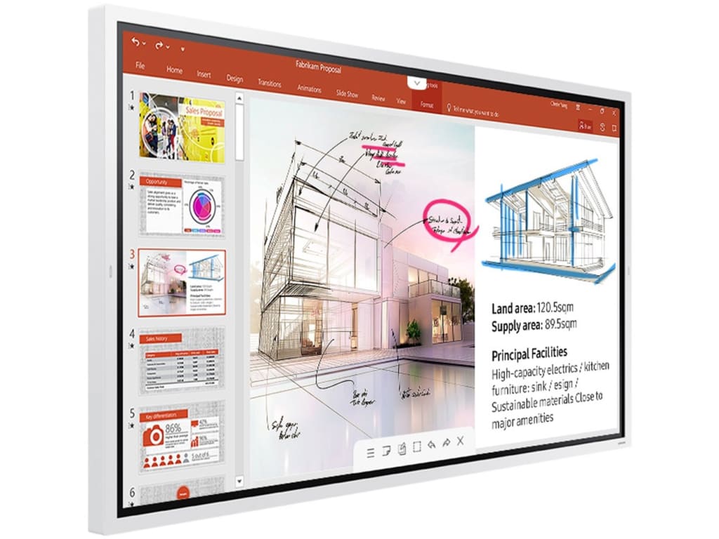 Samsung WM65R - 65" Digital Flipchart Collaborative Display