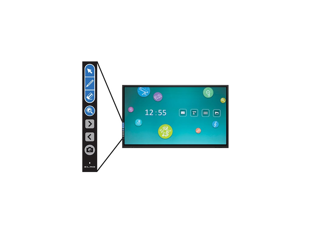 ELMO EL75R2 75" Inch Board Interactive Flat Panel