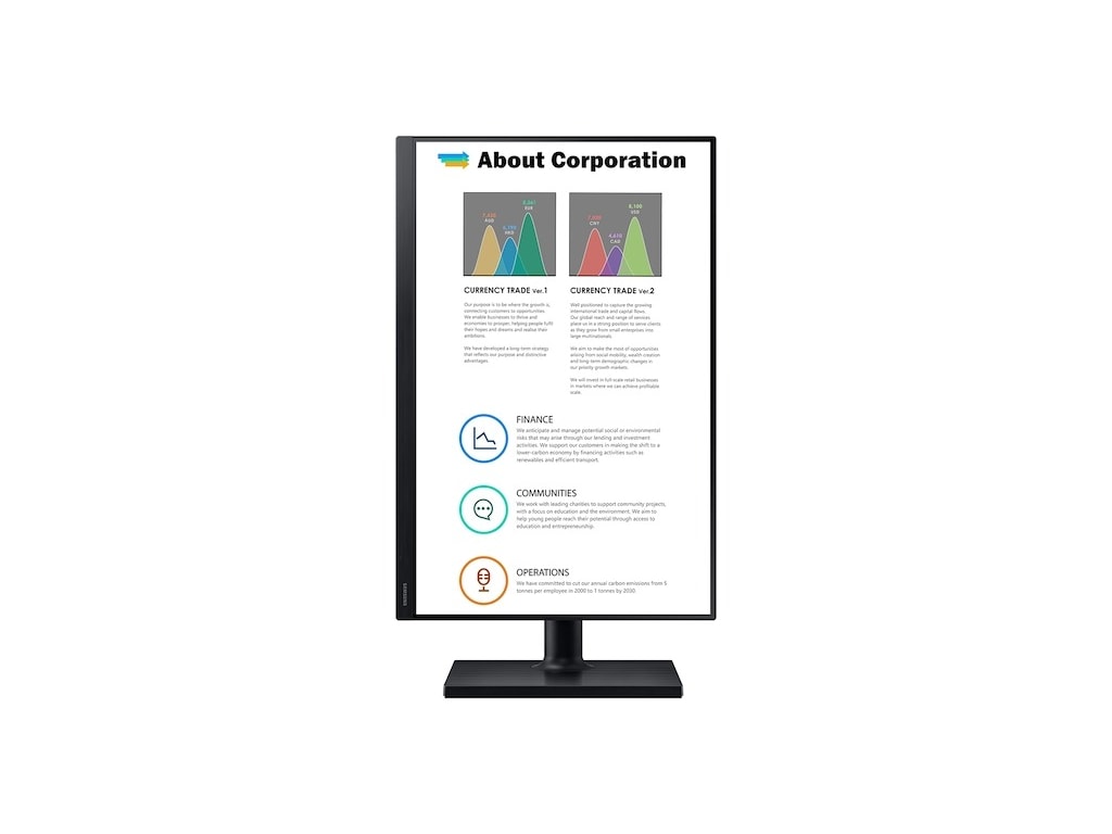 Samsung F24T454GYN - 24" Professional Monitor