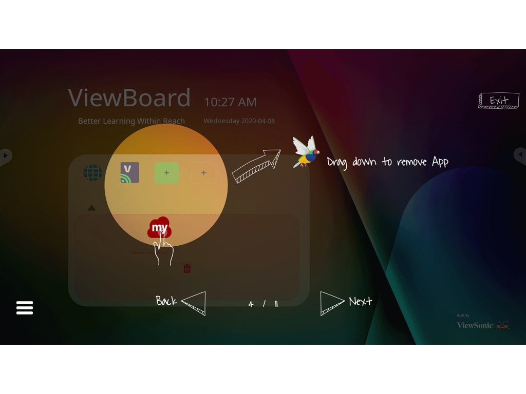 ViewSonic IFP8652-1C - 86" View Board Interactive Screen