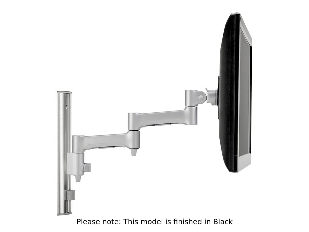 Atdec AWMS-46W35-B Single Monitor Arm Wall Mount (Black)