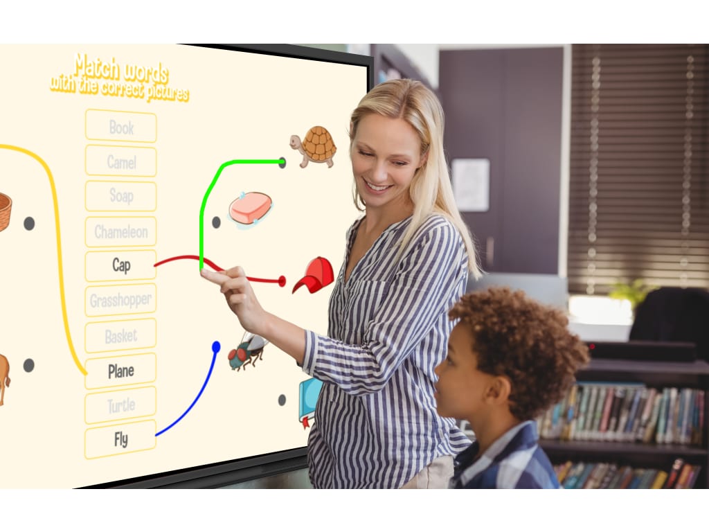 NewLine TT-7521Q - 75" 4K UHD Interactive Display