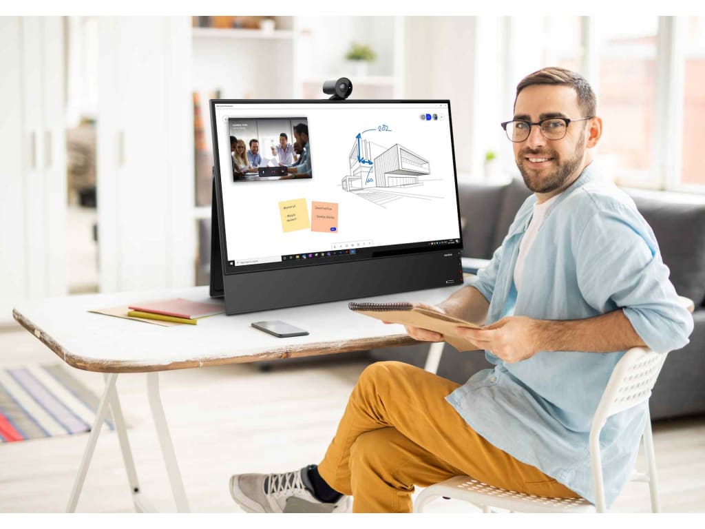 NewLine FLEX-STYLUS - 27" 4K/UHD Touch Monitor