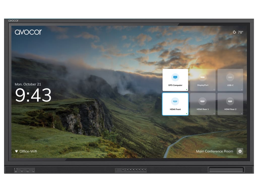 Avocor AVE-5530 - 55" Interactive Screen