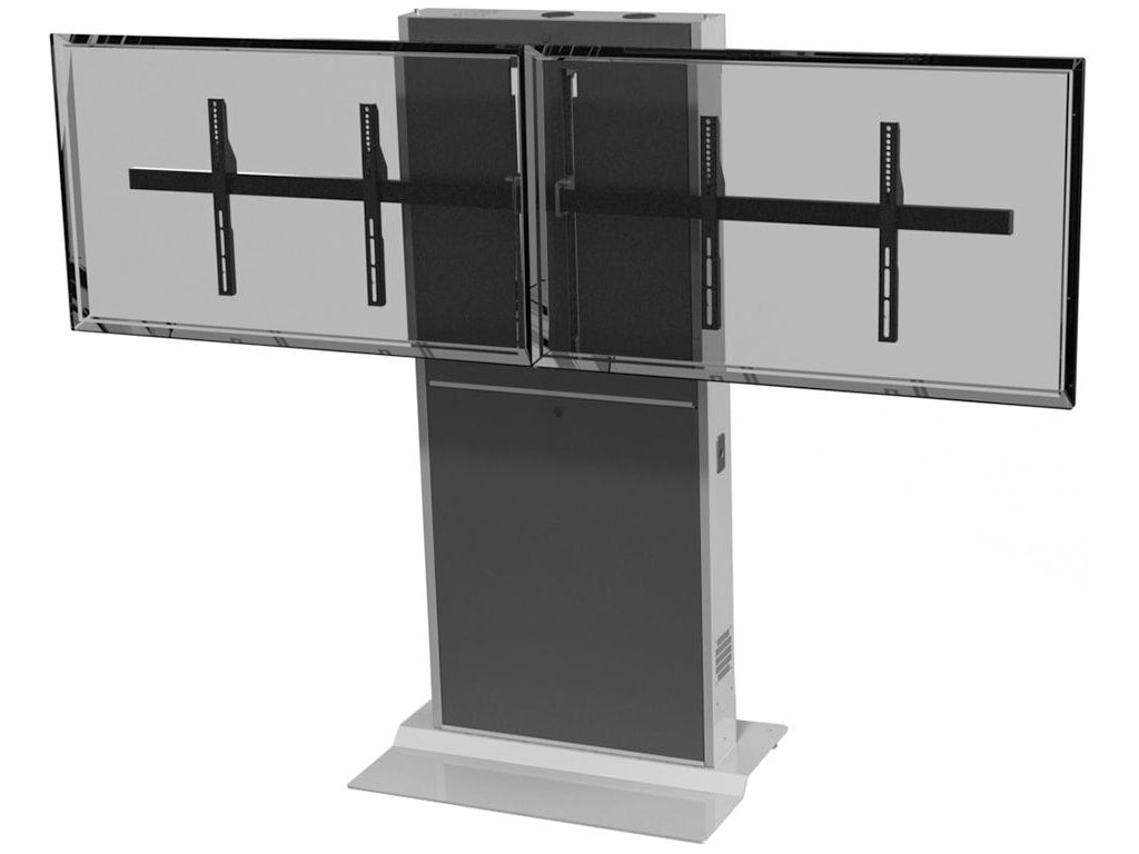 AVFi LFT7000FS-D - Fixed Lift Stand for Dual 42"-70" Displays