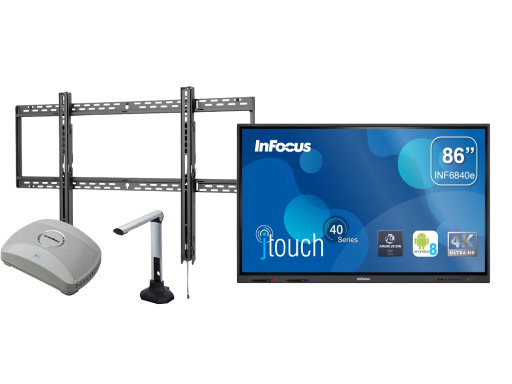 InFocus 86JTouch40Kit Interactive TouchScreen Kit Ultra Package