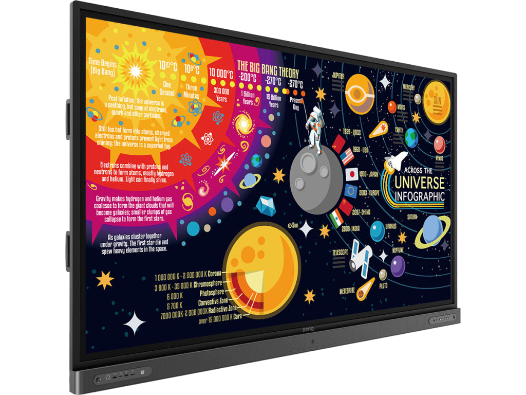 BenQ RP8602 - 86-inch 4K UHD Education Interactive Flat Panel with ClassroomCare Technologies