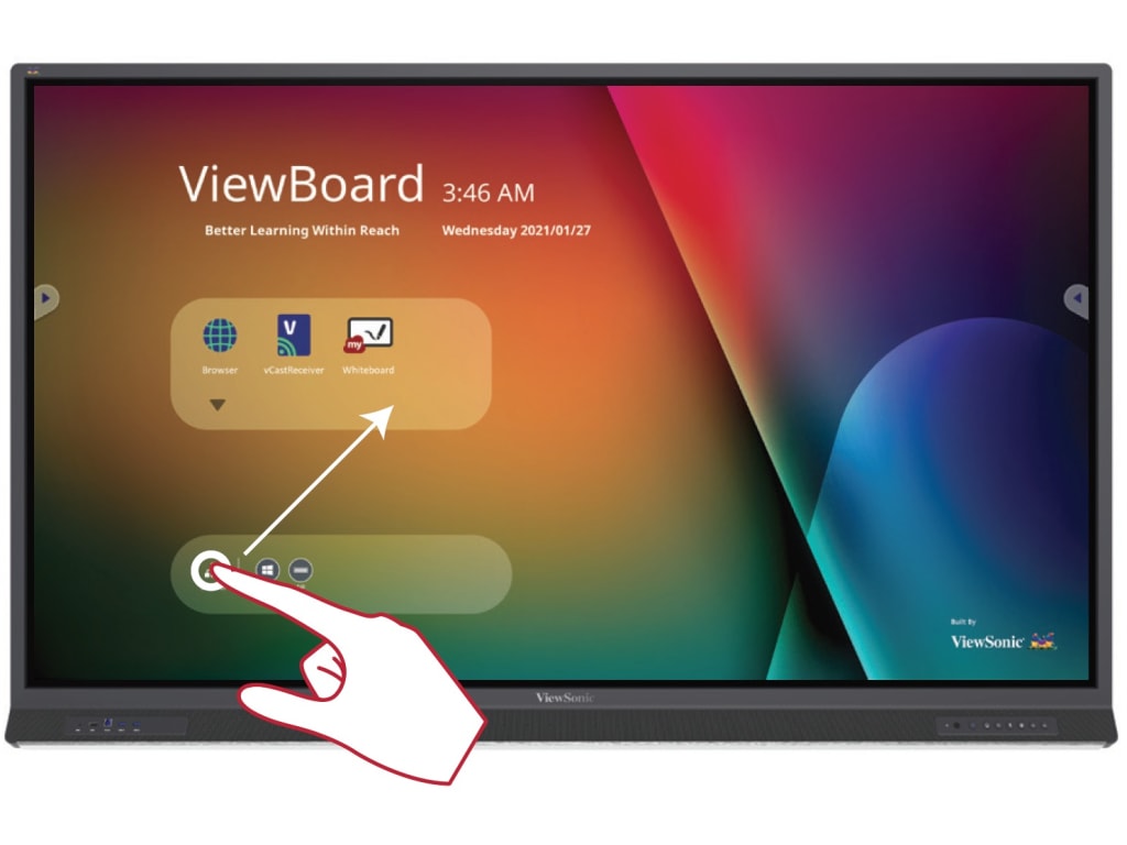 ViewSonic IFP8652-1C - 86" View Board Interactive Screen