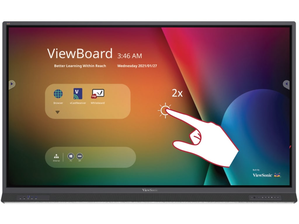 ViewSonic IFP8652-1C - 86" View Board Interactive Screen