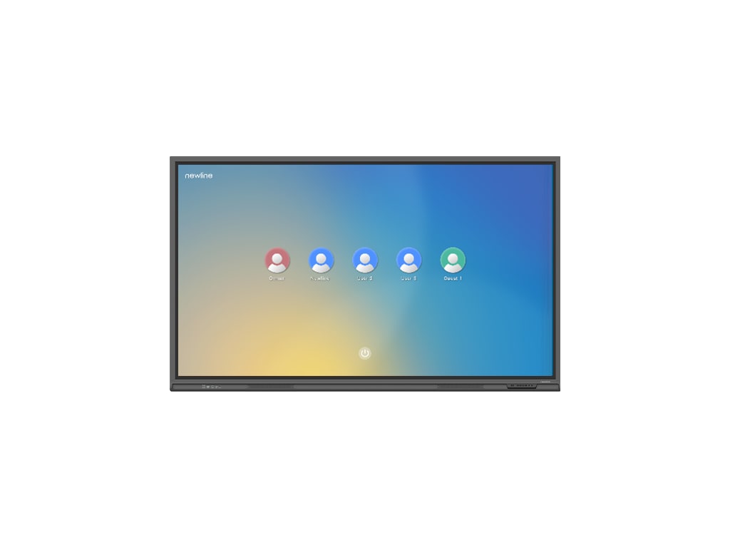 NewLine TT-7521Q - 75" 4K UHD Interactive Display
