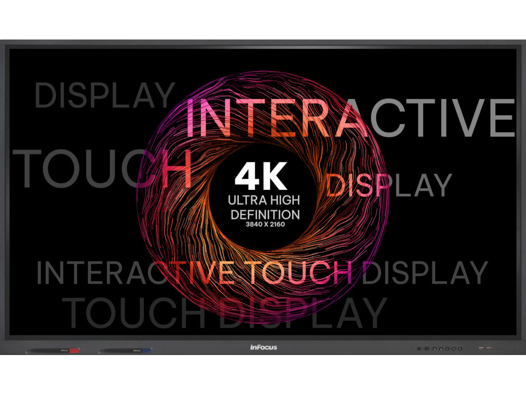 InFocus INF7540e - 75" 4K JTouch 40 Interactive Screen