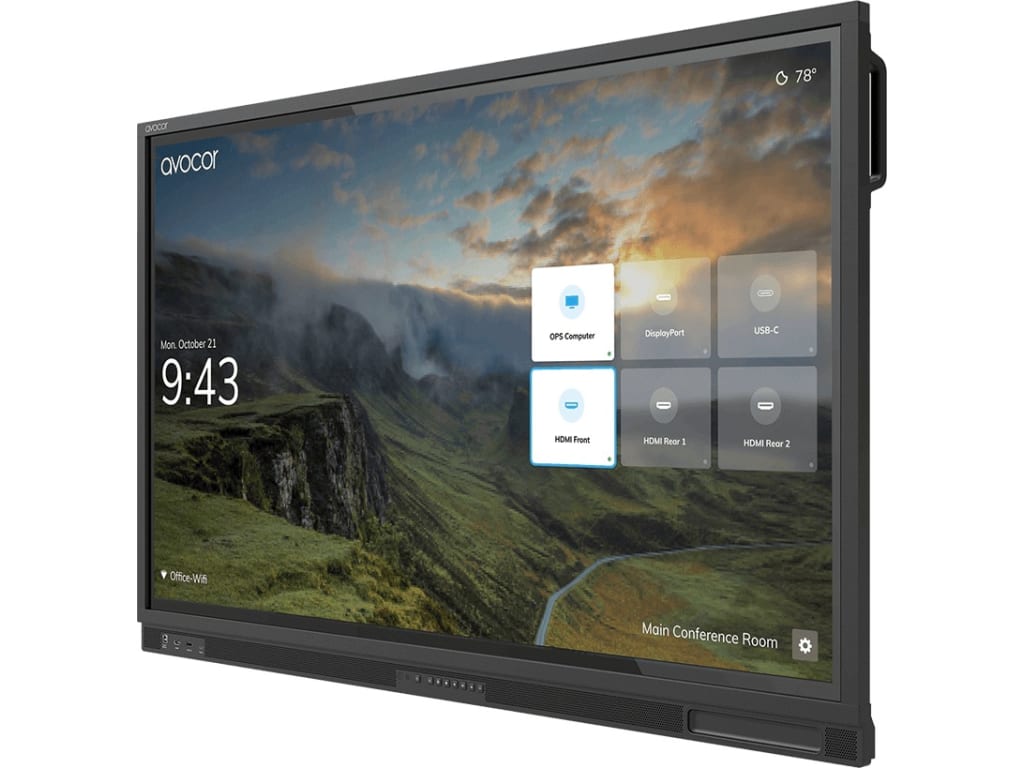 Avocor AVE-8630-A - 86" 4K Interactive Touch Screen