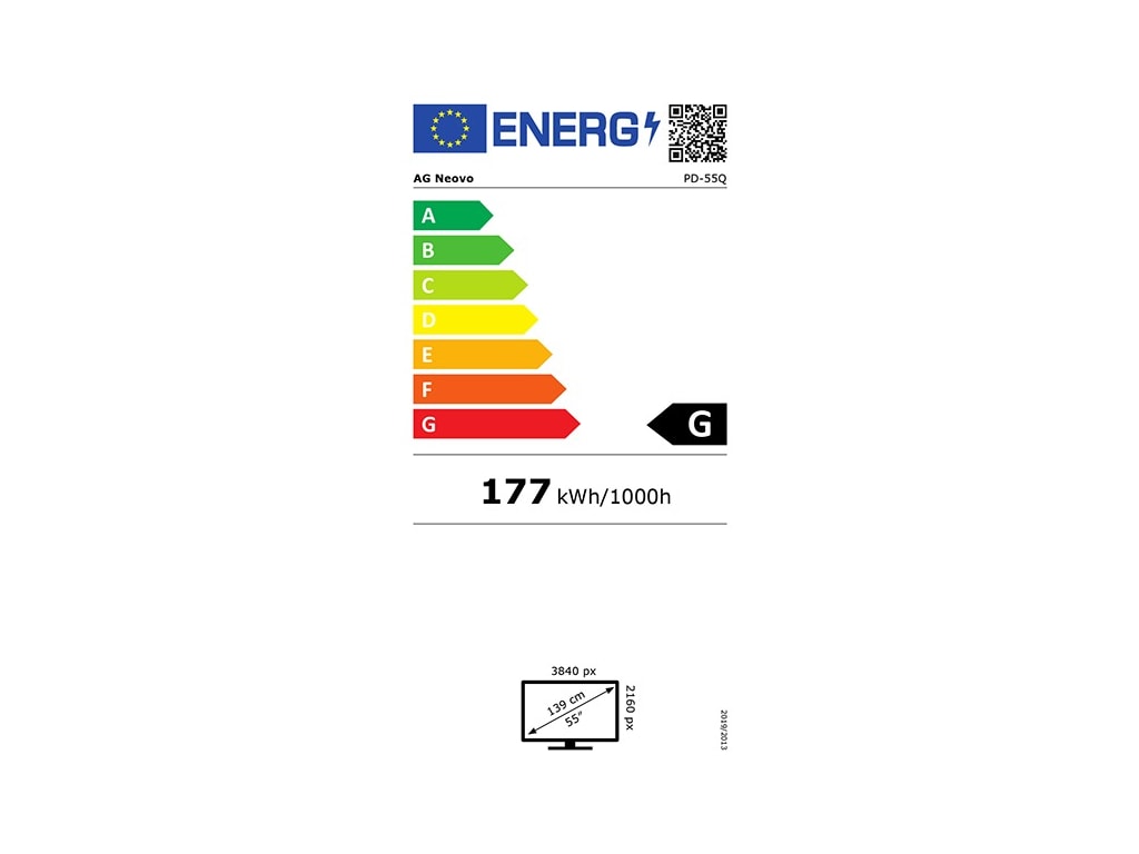 AG Neovo PD-55Q - 55" 4K Commercial Display