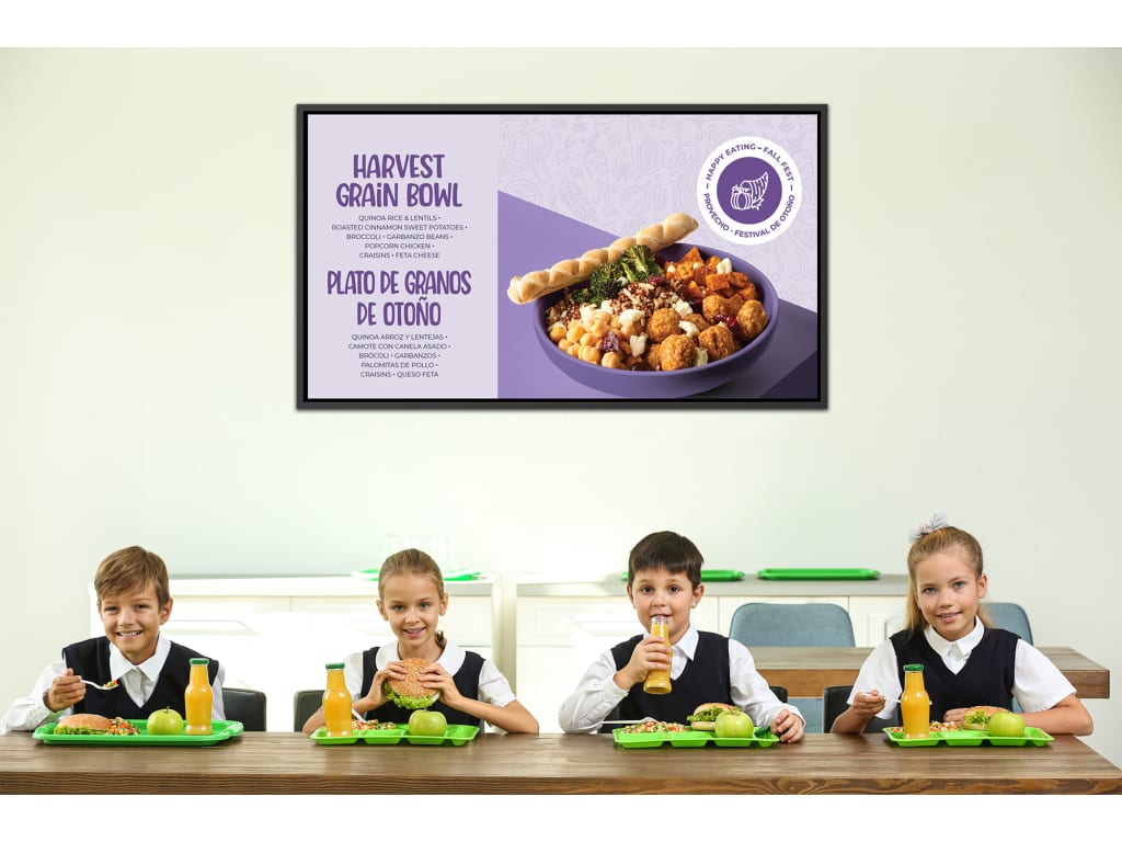 NewLine TT-5522NT-PLUS - 55" 4K UHD Commercial Display with USB Type C