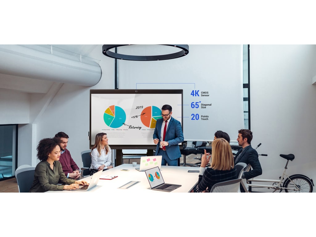 Aver IFEP65PC1 - Enterprise 65" 4K UHD Interactive Screen