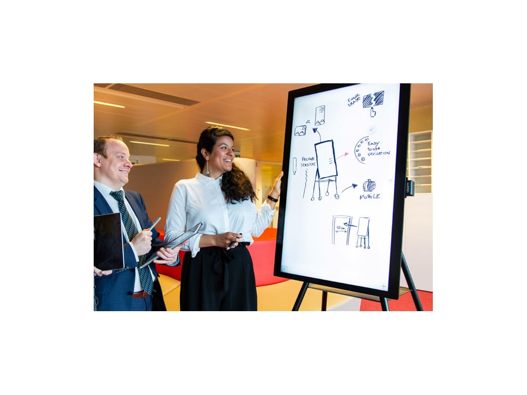 i3-Technologies i3TOUCH PXr65 - 65" 4K Interactive Screen, 350 cd/m²