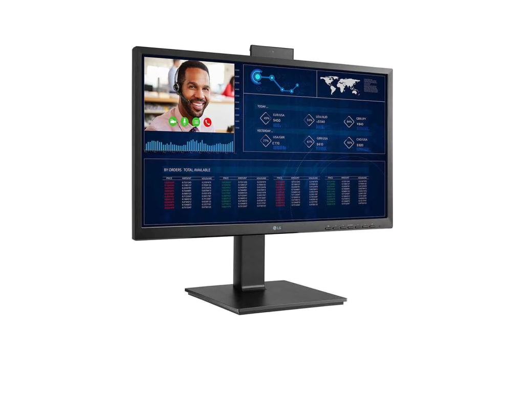 LG 24CN650W-AP - 23.8'' Full HD All-in-One Thin Client with Operating System