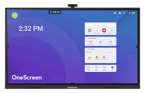 OneScreen HL7 55" All-in-One Collaboration Hubware