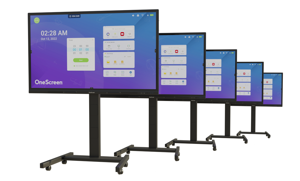 OneScreen TL7 86" Interactive Touchscreen