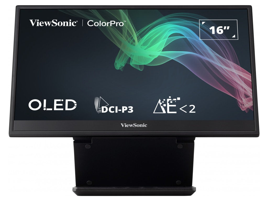 ViewSonic VX1655-4K-OLED - 15.6" Portable OLED Monitor, 60 Hz, 16:9