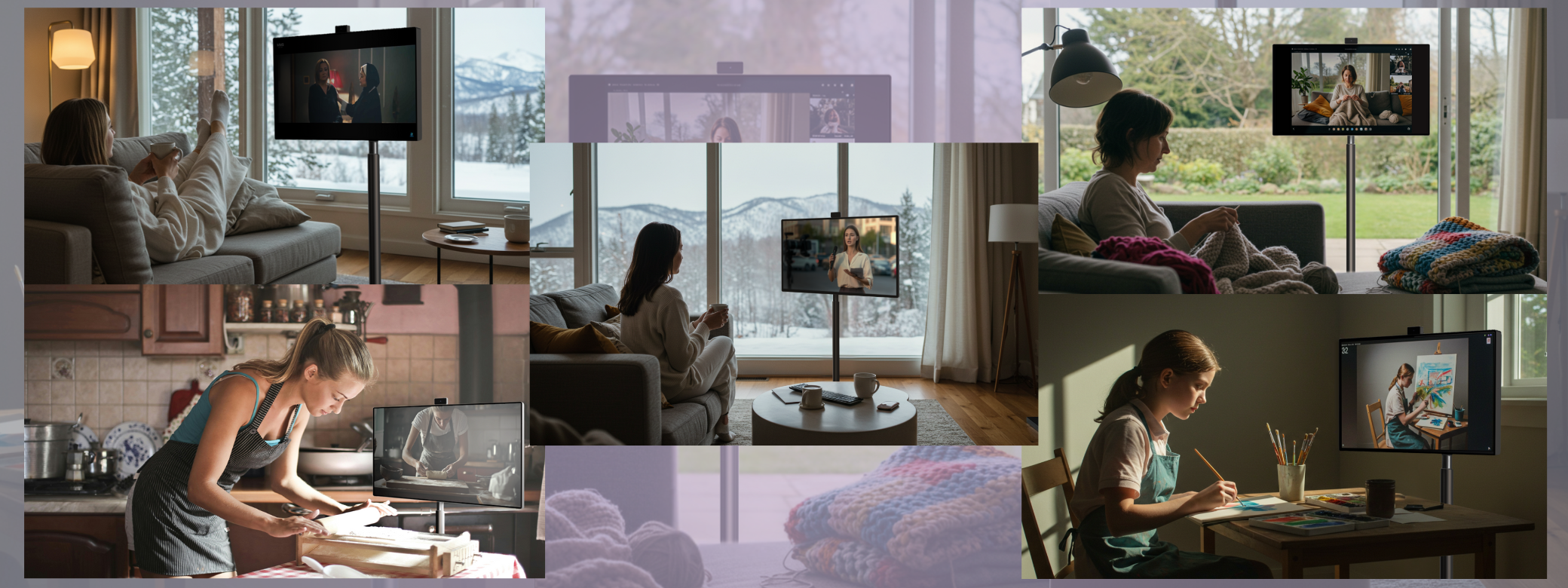 How a Movable, Battery-Powered Monitor Changes Everything at Home