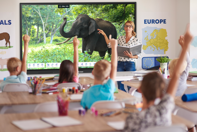 The Impact of Interactive Flat Panel on Student Engagement