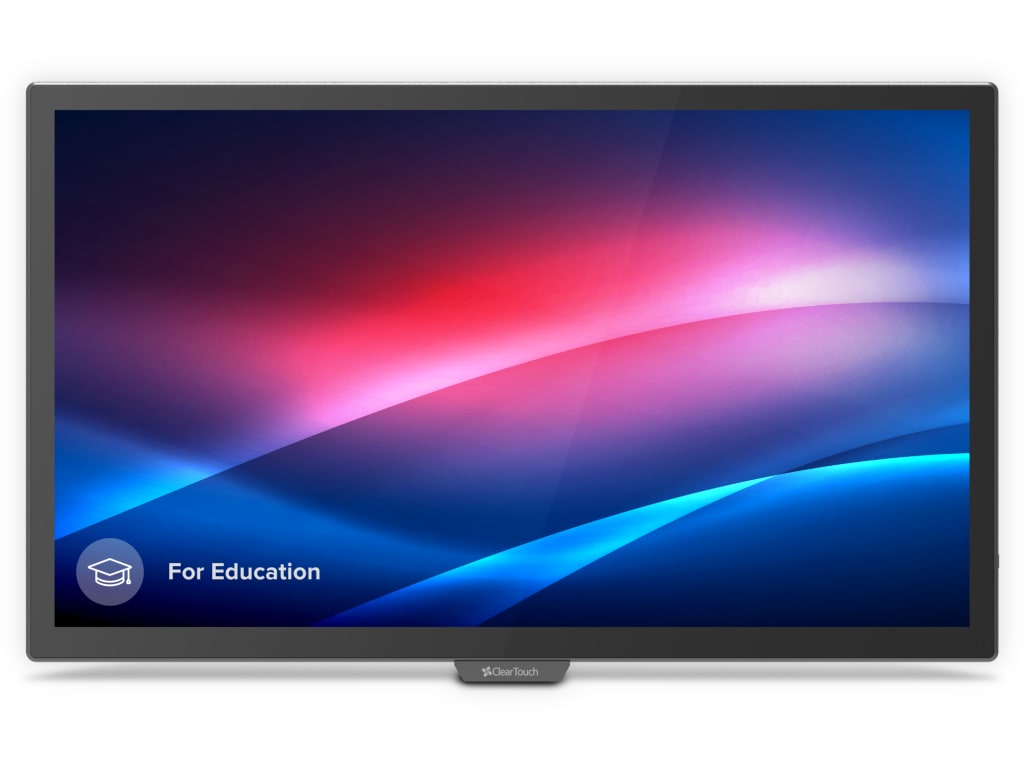 Clear Touch 65" 7000XE Series Interactive UHD Panel - Low Latency, PCAP Technology