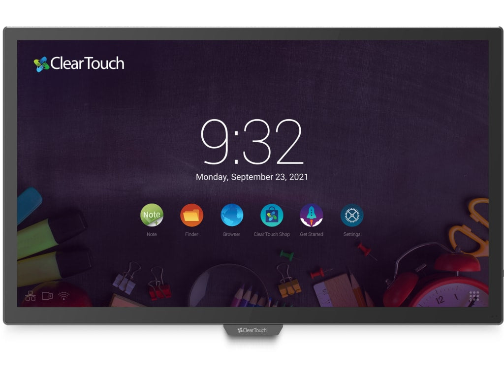 Clear Touch 65" 7000XE Series Interactive UHD Panel - Low Latency, PCAP Technology