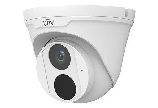UniView 5MP Fixed Turret Camera with 2.8mm Lens - Vandal-resistant - Up To 98FT NIGHT VISION IR RANGE ( IPC3615SR3-ADF28K-G )