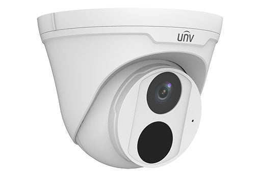 UniView 5MP Fixed Turret Camera with 2.8mm Lens - Vandal-resistant - Up To 98FT NIGHT VISION IR RANGE ( IPC3615SR3-ADF28K-G )