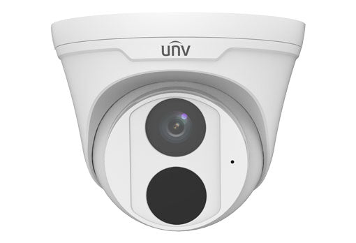 UniView 5MP Fixed Turret Camera with 2.8mm Lens - Vandal-resistant - Up To 98FT NIGHT VISION IR RANGE ( IPC3615SR3-ADF28K-G )