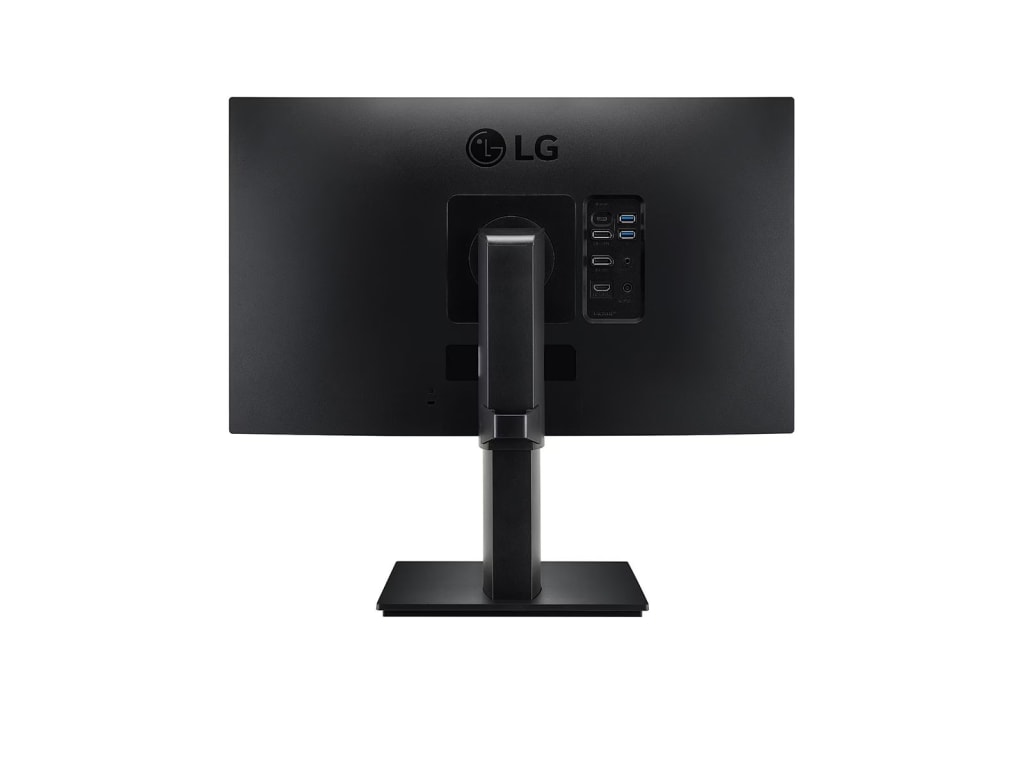 LG 24BP75Q-B - 23.8” IPS QHD Monitor with HDR10, USB Type-C Port, AMD FreeSync, Reader Mode, and Flicker Safe