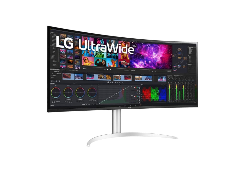 LG 40BP95CW - 39.7'' Curved UltraWide 5K2K Nano IPS Monitor with Thunderbolt 4 Connectivity