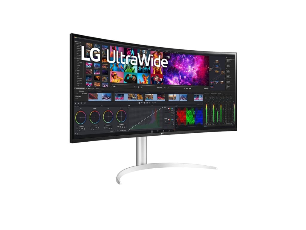 LG 40BP95CW - 39.7'' Curved UltraWide 5K2K Nano IPS Monitor with Thunderbolt 4 Connectivity