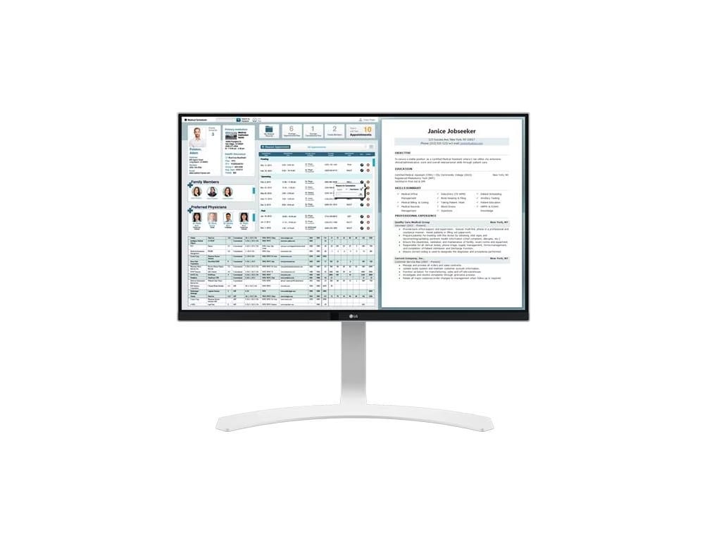 LG 27HJ712C-W - 27" Clinical Review Monitor with 8MP and sRGB over 99%