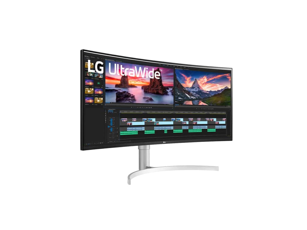 LG 38BN95C-W - 38" QHD+ Nano IPS Curved UltraWide Monitor with Thunderbolt and 1ms Response Time