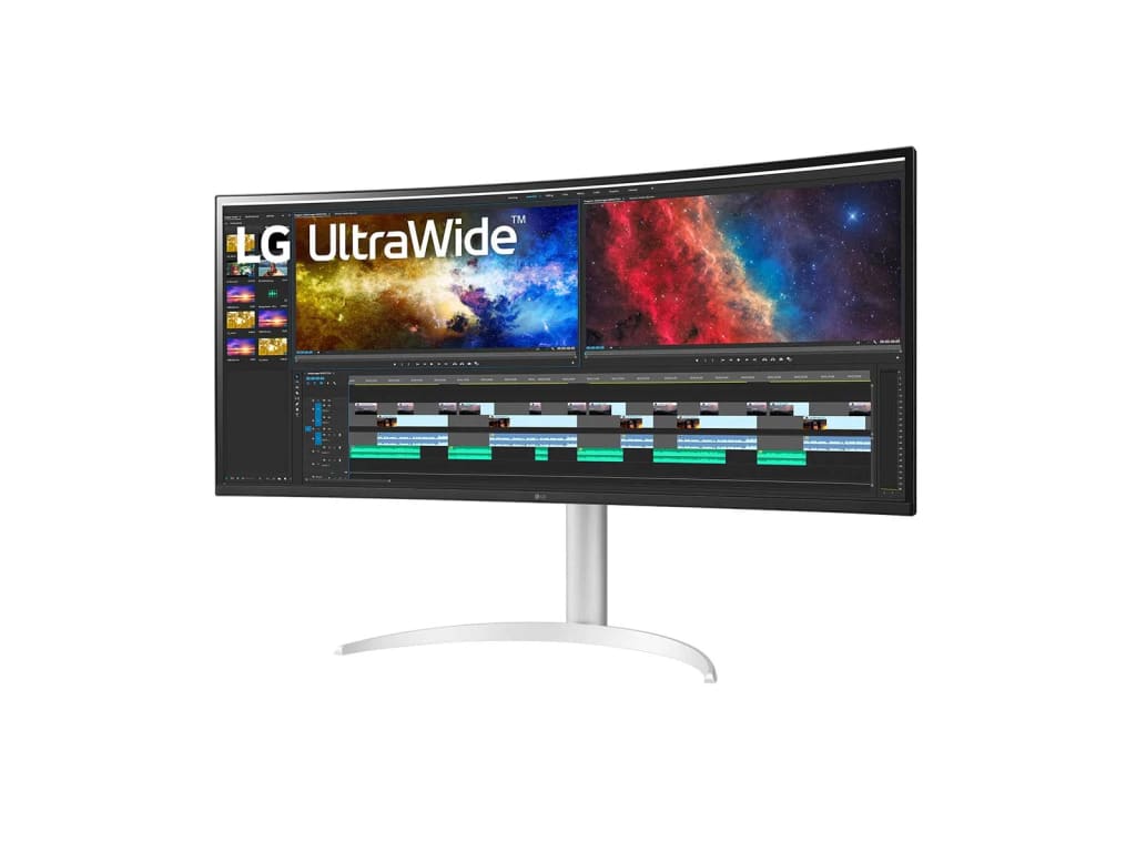 LG 38BP85C-W - 37.5" UltraWide Curved Monitor with HDR10 and AMD FreeSync
