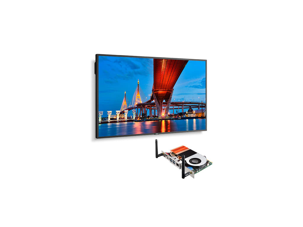 NEC ME651-PC5 - 65" Commercial Display with Intel PC, 4K UHD 60Hz, 400 cd/m2