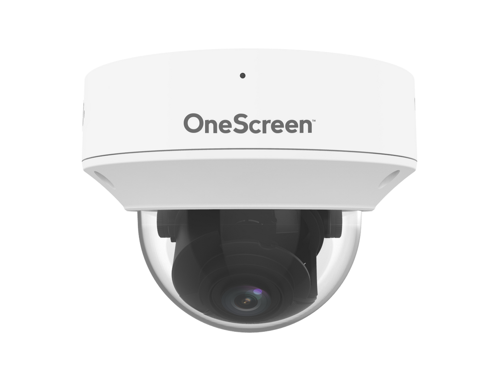 Five Camera Oneview OneScreen PrimeCam - 5MP HD Vandal-resistant IR Fixed Dome Network Cam