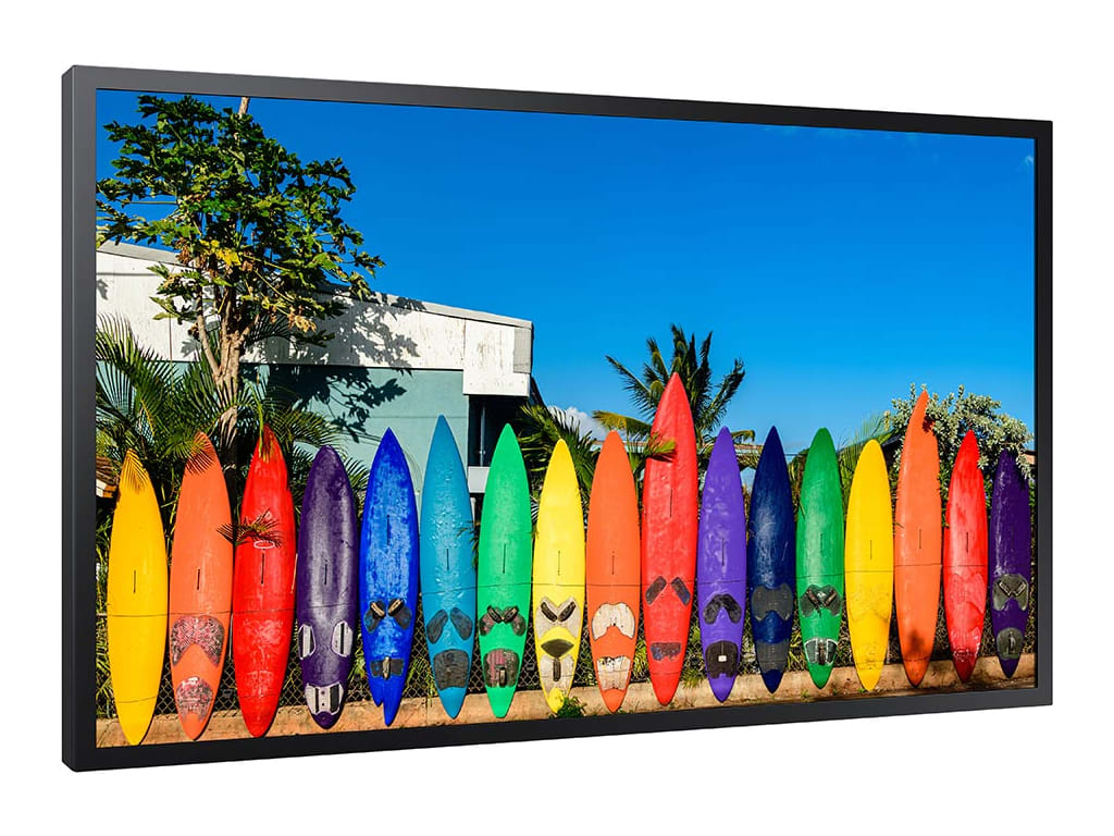 Samsung OM46B - 46" Outdoor Signage Display with Full HD, VA Panel, 4000 Nits, and Tizen OS