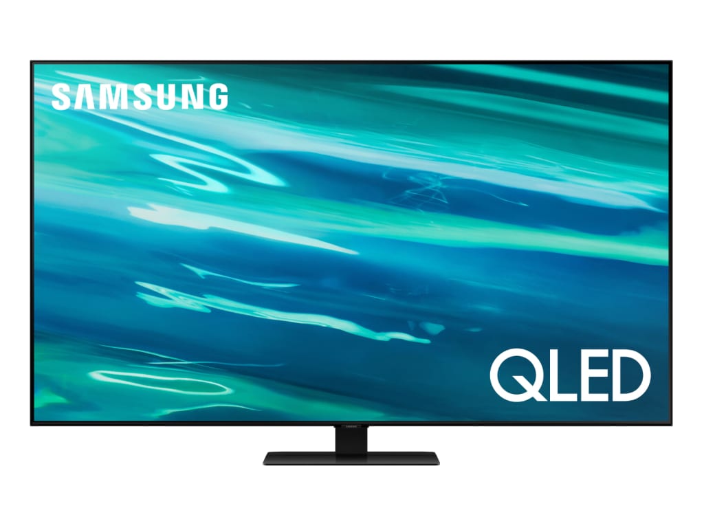 Samsung QN50Q80AAFXZA - 50" QLED Smart TV, 4K, 120Hz, Quantum HDR 8x