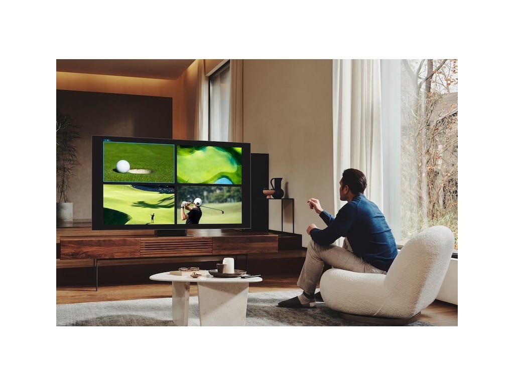 Samsung 85" Neo QLED Backlight TV - 8K UHD, HLG, HDR10+, Smart LED-LCD - Stainless Steel, Sand Black