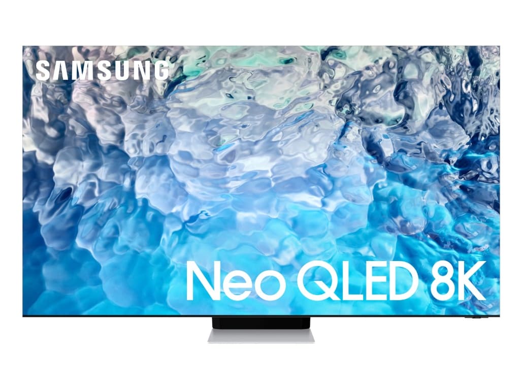 Samsung QN85QN900BFXZA - 85" Neo QLED 8K Smart TV, HDR10+, Stainless Steel (Bright Silver)