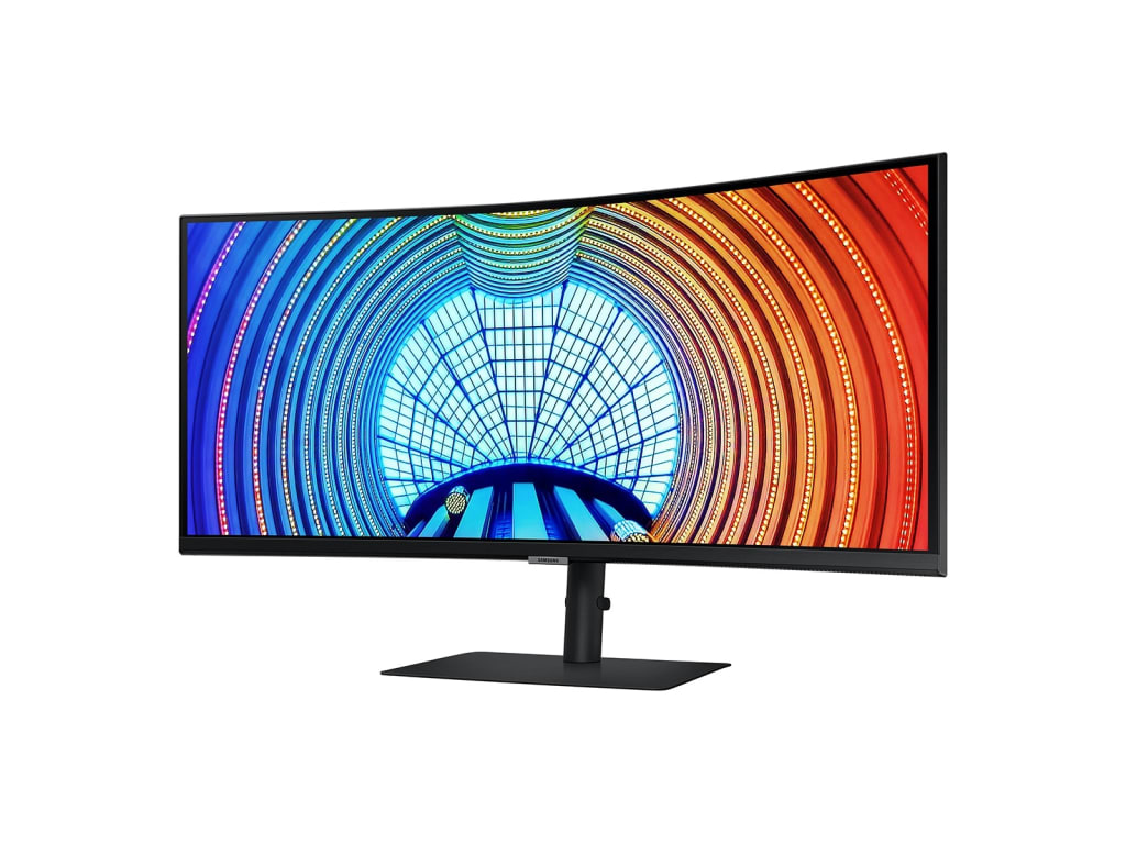 Samsung S34A654UXN - 34” ViewFinity Curved Monitor with Ultra-WQHD, AMD FreeSync, HDR10, and USB-C