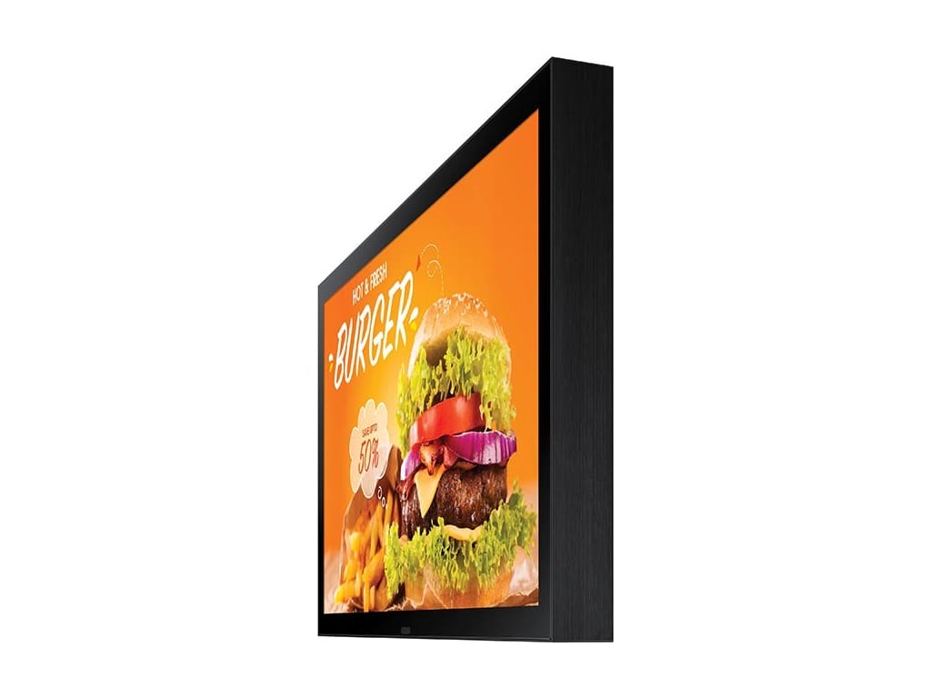 Samsung OH24B - 24" Outdoor Signage Display with Full HD, 1500 Nits, IPS, and Tizen OS