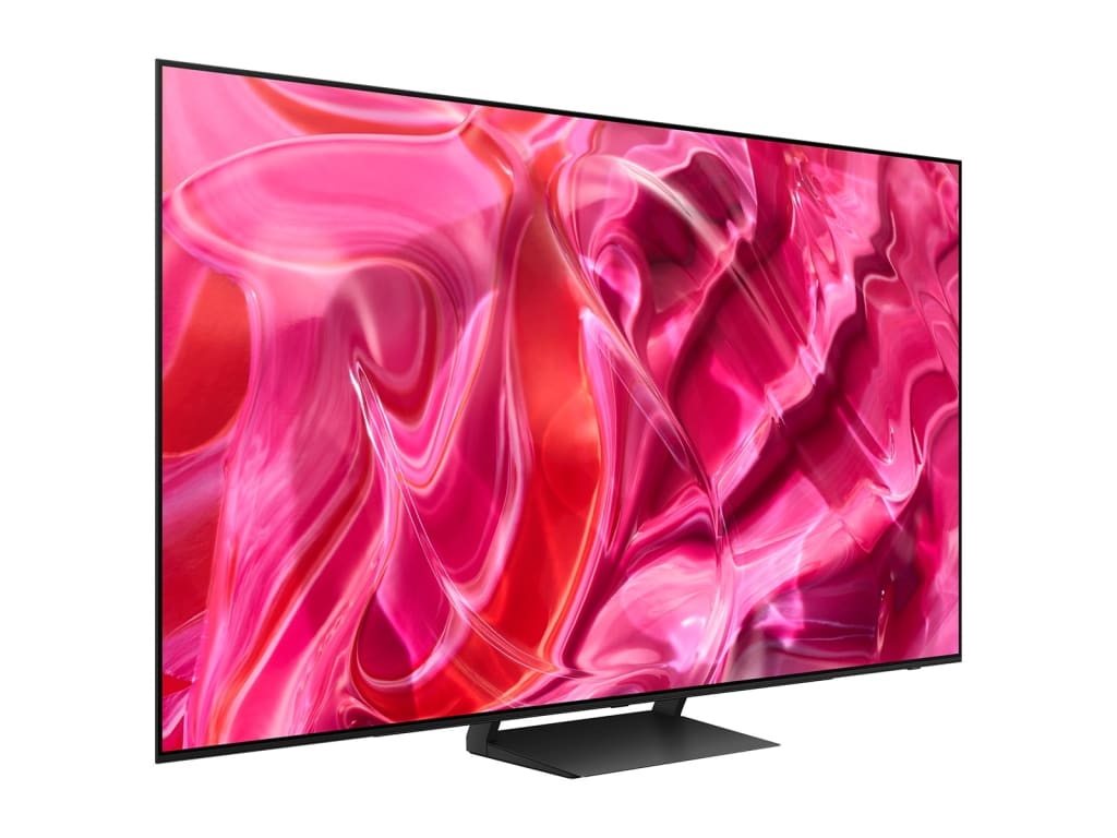 Samsung QN55S90CAFXZA - 55" Class OLED TV with 3840x2160 Resolution, 120Hz Refresh Rate, and 4-Bezel Less Design