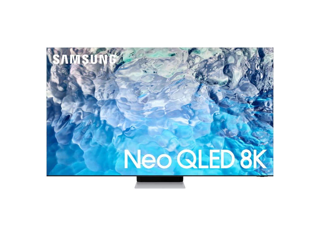 Samsung QN75QN900BFXZA - 75" Class Neo QLED TV, 8K Resolution, Stainless Steel, Bright Silver