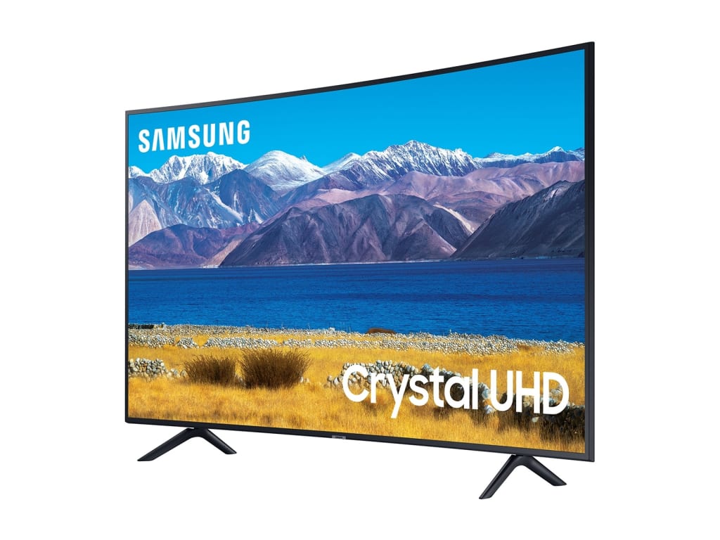 Samsung UN65TU8300FXZA - 65" Class Crystal UHD Curved Screen Smart LED TV (Charcoal Black) - 3840 x 2160