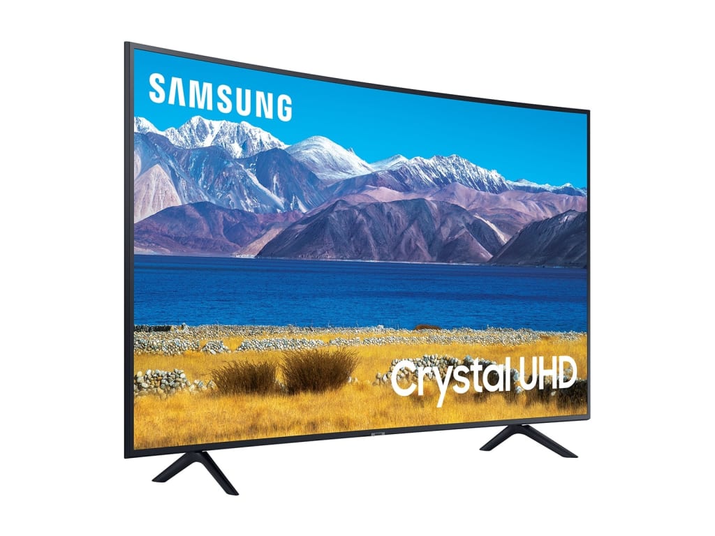 Samsung UN65TU8300FXZA - 65" Class Crystal UHD Curved Screen Smart LED TV (Charcoal Black) - 3840 x 2160