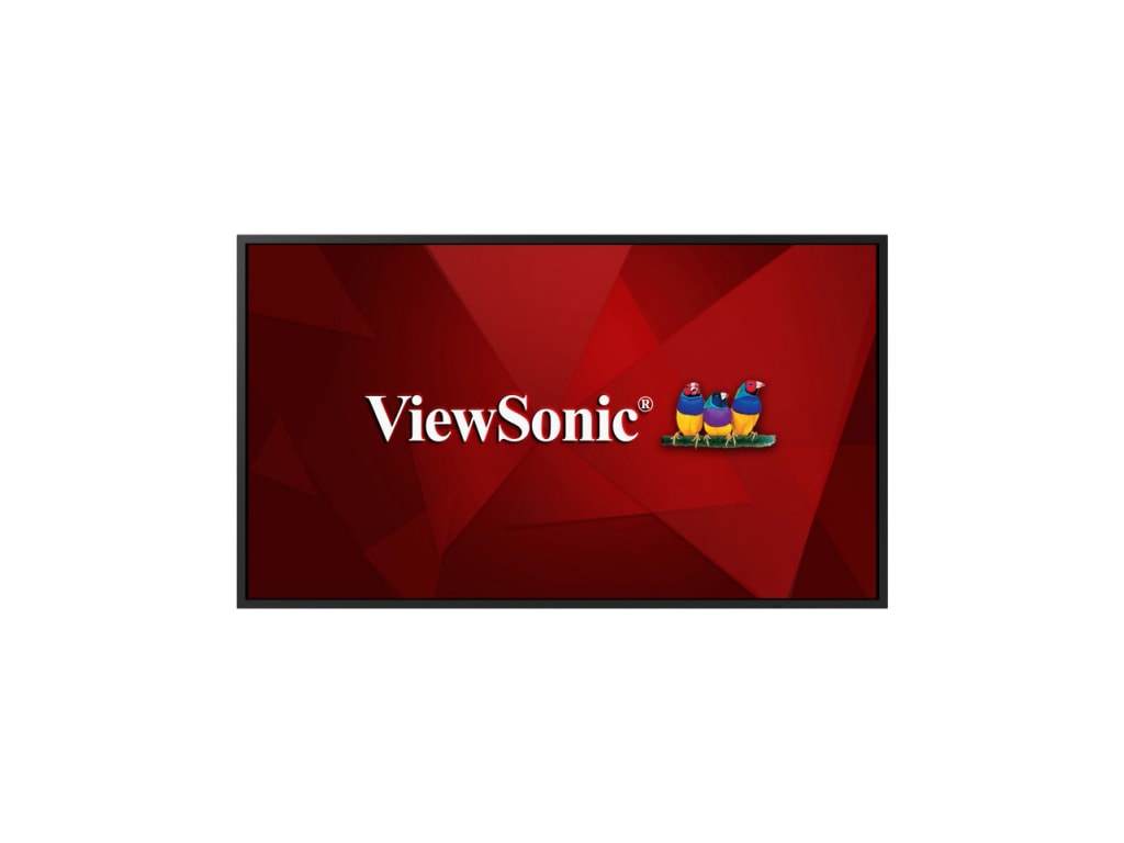 ViewSonic CDE5520-W1 - 55" Presentation Screen Bundle (Black)